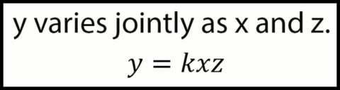 Direct, Inverse And Joint Variation | Andymath.com