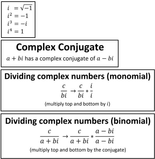 Notes for Complex Numbers