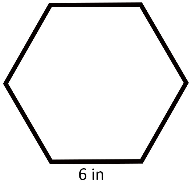 Hexagon for Question Number 1