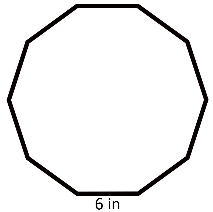 Decagon for Question Number 4