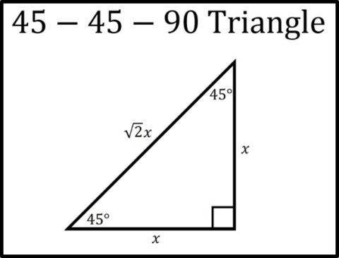 Special Right Triangles