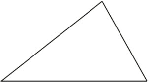 Blank Triangle for Question Number 1