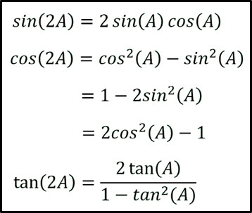 Notes for Double-Angle Formula