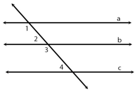 Proving Parallel Lines Given Angles
