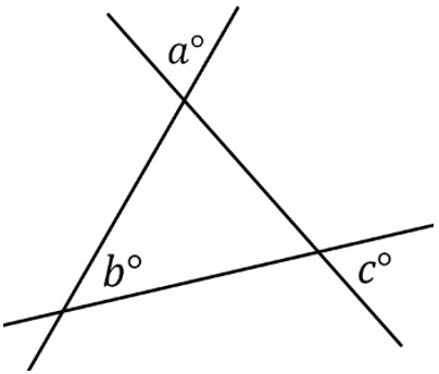 Triangle for Question 12