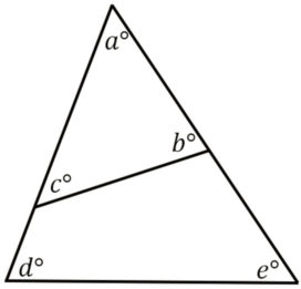 Triangle for Question Number 4