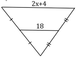 Triangle for Question Number 5