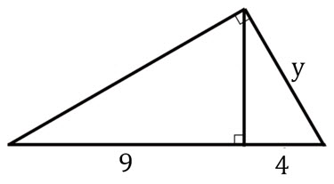 Triangle for Question Number 2