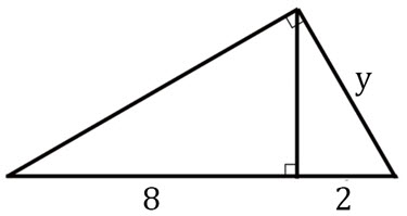 Triangle for Question Number 5
