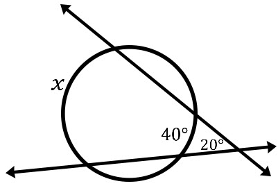 Circle & Angles for Question Number 5