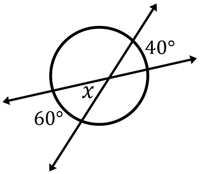 Circle & Angles for Question Number 6