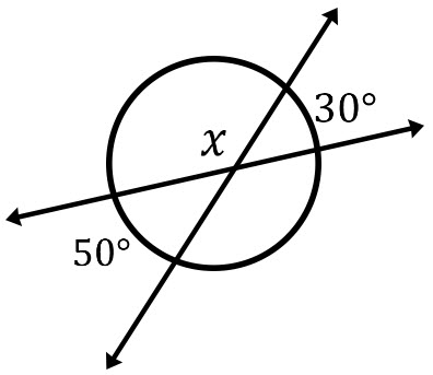 Circle & Angles for Question Number 8