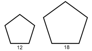 Similar Polygons for Question Number 1