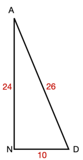 Triangle for question 6