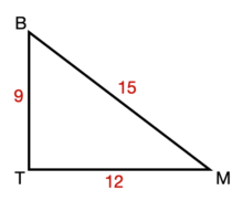 Triangle for Question Number 3