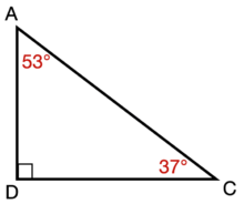 Triangle for Question Number 4