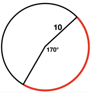 Circle and Arc for Question Number 3