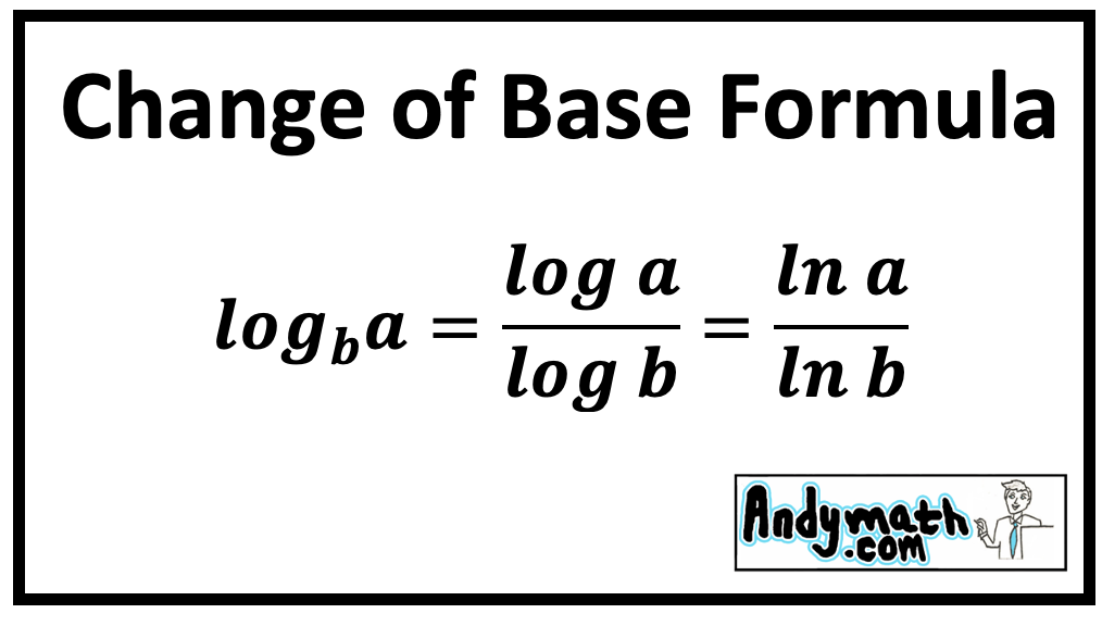 Change of Base Formula Notes