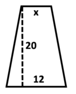 Trapezoid for Question Number 6