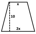 Trapezoid for Question Number 8