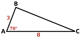 Triangle for question 8