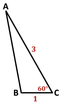 Triangle for Question Number 4