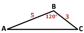 Triangle for Question Number 1